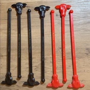 Vintage Cocktail stirrers - Chicago